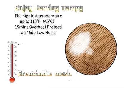 3D Shiatsu Deep Kneading Massage Pillow