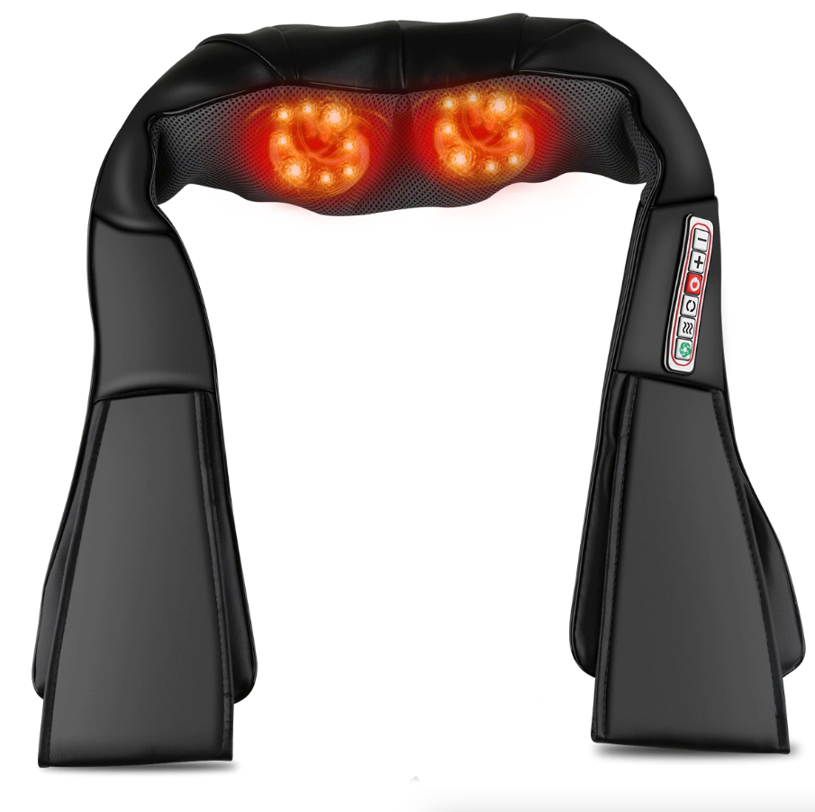 3D Shiatsu Deep Kneading Massage Pillow